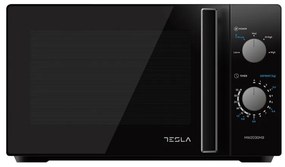 Φούρνος μικροκυμάτων Tesla MW2030MB, 700 W, 20 λίτρα, 5 επίπεδα ισχύος, Χρονοδιακόπτης, Απόψυξη, Μαύρο χρώμα