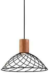 Φωτιστικό Οροφής Μονόφωτο Aca Tornade OD95301PB Black