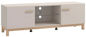 Έπιπλο τηλεόρασης ESSEX 154 3K2V Cashmere 154x42x51εκ 154x42x51 εκ.