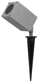 Σποτ Φωτιστικό Κήπου Γκρι Icaro PX-0150-GRI ForLight-PX-0150-GRI-Γκρι PX-0150-GRI
