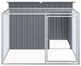 ΣΠΙΤΑΚΙ ΣΚΥΛΟΥ ΜΕ ΑΥΛΗ ΑΝΘΡΑΚΙ 153X194X110 ΕΚ. ΓΑΛΒΑΝ. ΧΑΛΥΒΑΣ 3214222