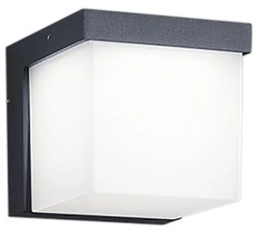 Επιτοίχια Απλίκα Ανθρακί 12xH11cm Εξ.Χώρου IP54 LED 4,5w 3000K 400lm Trio Lighting Yangtze 228260142