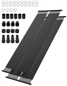 VEVOR Solar Pool Heater 2.75 x 20 Foot Aboveground Pool Heating System( 2 Panels)