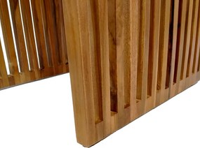 Βοηθητικό τραπέζι Saimon teak ξύλο φυσικό 40x40x40εκ