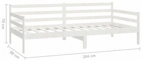 vidaXL Καναπές Κρεβάτι με Συρτάρια 90 x 200 εκ. από Μασίφ Ξύλο Πεύκου