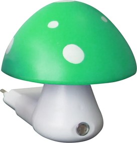 Παιδικό Φωτάκι Νυκτός LED Aca 846LED4SG Green