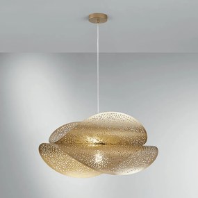 Φωτιστικό Οροφής Κρεμαστό I-RHEI-TARA-S5060 E27 150x60x33cm Gold Luce Ambiente Design