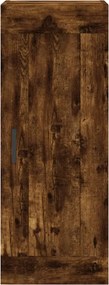 vidaXL Ντουλάπι Καπνιστή δρυς 34,5x34x180 εκ. από Επεξεργασμένο Ξύλο