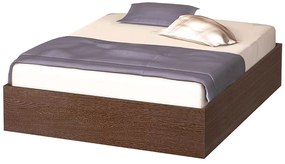 Κρεβάτι ξύλινο Caza, Βέγγε, 160/200, Genomax