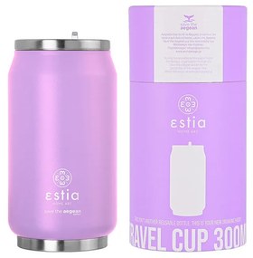 Θερμός Travel Cup Save The Aegean Lavender Purple 300ml Estia 01-16715