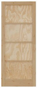 vidaXL Εσωτερική Πόρτα Καφέ 86 x 211 cm Κόντρα πλακέ