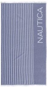 Πετσέτα Θαλάσσης - Παρεό (90x170) Nautica By Nef-Nef Homeware Stripe Denim