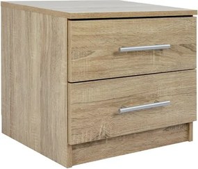 ΚΟΜΟΔΙΝΟ ΜΕΛΑΜΙΝΗΣ CHELSEA HM2220.02 SONAMA 48X40,5X41,5 εκ.