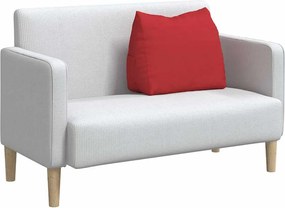 vidaXL Μαξιλάρι Πλάτης Κόκκινο 60 x 20 x 50 εκ. ύφασμα