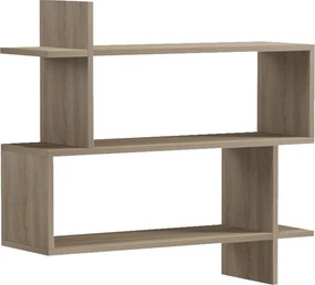 Ραφιέρα τοίχου Paralel pakoworld sonoma 70x22x65,5εκ