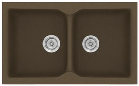Sanitec Classic 340 Granite Rust Ένθετος Νεροχύτης 80cm