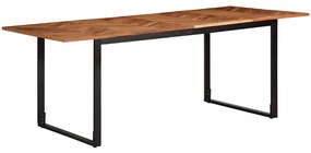 vidaXL Τραπεζαρία 200 x 100 x 75 εκ. από Μασίφ Ξύλο Ακακίας