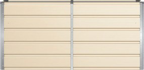 vidaXL Γλάστρα Ελεφαντόδοντο 160 x 40 x 75 εκ. Ατσάλι