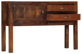vidaXL Κονσόλα 118 x 30 x 75 εκ. από Μασίφ Ξύλο Μάνγκο