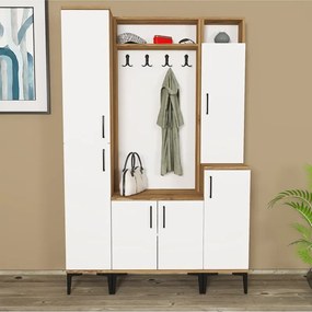 Stewehome Μοντέρνα ντουλάπα παπουτσοθήκη (120 cm) 120x185x185 cm