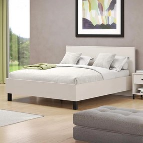 Κρεβάτι SALONA 160 Διπλό Cashmere 160x200εκ. 173x211x102 εκ.