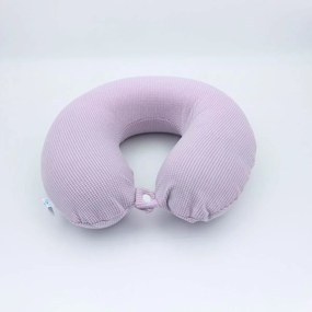 Μαξιλαράκι Ταξιδίου Memory Foam Σχήμα Πέταλο - Μωβ