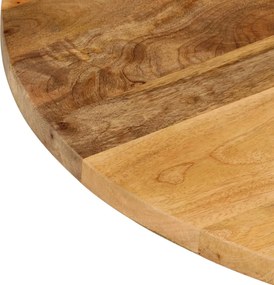 vidaXL Επιφάνεια Τραπεζιού Στρογγυλή Ø60x3,8 εκ. Μασίφ Ξύλο Μάνγκο