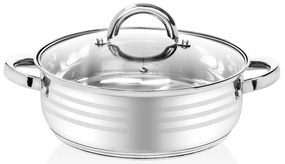 Zilan Ρηχή κατσαρόλα από ανοξείδωτο ατσάλι 24cm ZLN4106