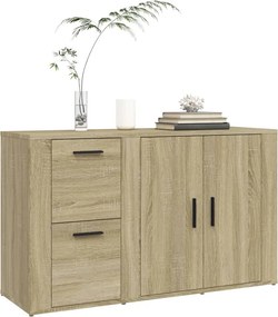 vidaXL Ντουλάπι Sonoma Δρυς 100x36x59,5 εκ. από Επεξεργασμένο Ξύλο