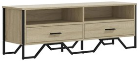 vidaXL Έπιπλο Τηλεόρασης Sonoma Δρυς 122x34x41 εκ. Επεξεργασμένο Ξύλο