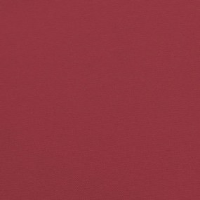 Μαξιλάρι Πάγκου Κήπου Μπορντό 100x50x3 εκ. Ύφασμα Oxford - Κόκκινο