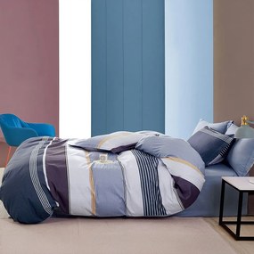 Πάπλωμα Hunter (Σετ 3τμχ) Multi Ρυθμός Queen Size 220x240cm 100% Cotton Satin