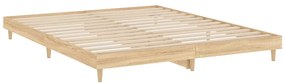 vidaXL Πλαίσιο κρεβατιού χωρίς στρώμα 180x200 εκ. Επεξεργασμένο Ξύλο