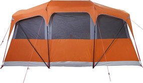 vidaXL Οικογενειακή Σκηνή 435 x 255 x 216 εκ. Πολυεστέρας και Χάλυβας