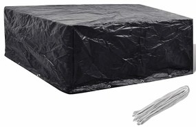 vidaXL Κάλυμμα Επίπλων Κήπου με 8 Κρίκους 260 x 260 x 90 εκ.