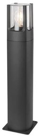 Επιδαπέδιο Φωτιστικό Κολώνα E27 Μαύρο 60cm IP54 145-20637 Eurolamp-145-20637-Μαύρο 145-20637