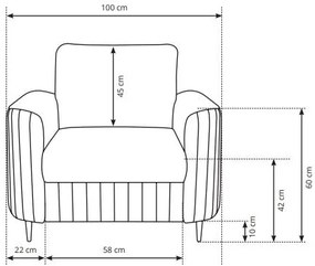 Πολυθρόνα Irelia