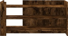 vidaXL Τραπεζάκι Σαλονιού Sonoma Δρυς 100x50x50 εκ. Επεξεργ. Ξύλο