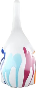 Φιγούρα Ελέφαντας 'Colori' Κεραμικό Πολύχρωμο/Λευκό 8x11.5x19cm