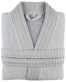 Μπουρνούζι Kimono Velvet Grey Nima