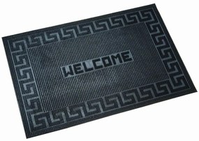 Πατάκι Εισόδου Pin Mix 407 Welcome 40X60cm Black Sdim 40Χ60