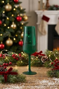 Champagne Glass Set (2 Pieces) TYRAKLE574 Green