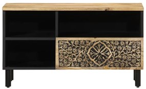 vidaXL Έπιπλο Τηλεόρασης 80 x 33 x 46 εκ. από Μασίφ Ξύλο Μάνγκο