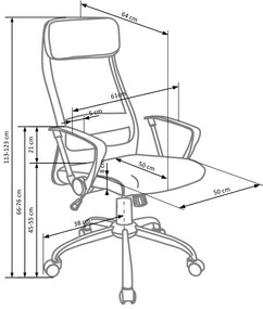 ZOOM office chair DIOMMI V-CH-ZOOM-FOT