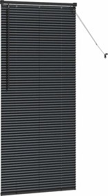 vidaXL Βενετσιάνικες Ρόδες Μαύρο 175 x 70 εκ Αλουμίνιο