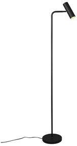 Φωτιστικό Δαπέδου Marley 412400132 1xGU10 5W 23x39x151cm Black Mat Trio Lighting Metal