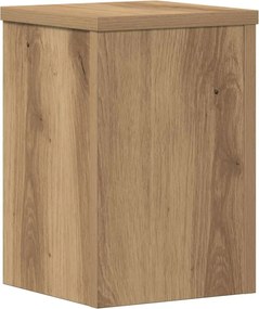 vidaXL Βάσεις Φυτών 2 τεμ. Αρτισιανή Δρυς 20x20x30 εκ. Επεξ. Ξύλο