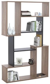ΒΙΒΛΙΟΘΗΚΗ SHAY HM8768.02 85X22X140 ΓΚΡΙ