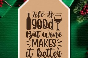 Σετ των 3 Intra απο ξύλο plywood 3mm-4mm πάχος Χριστουγεννιάτικο δώρο ετικέτας Δίασταση 5x10 cm INTRAFABR-41478271