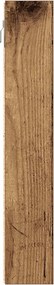 vidaXL Βιτρίνα Επιτοίχιο Παλιό ξύλο 100 x 8,5 x 50 cm